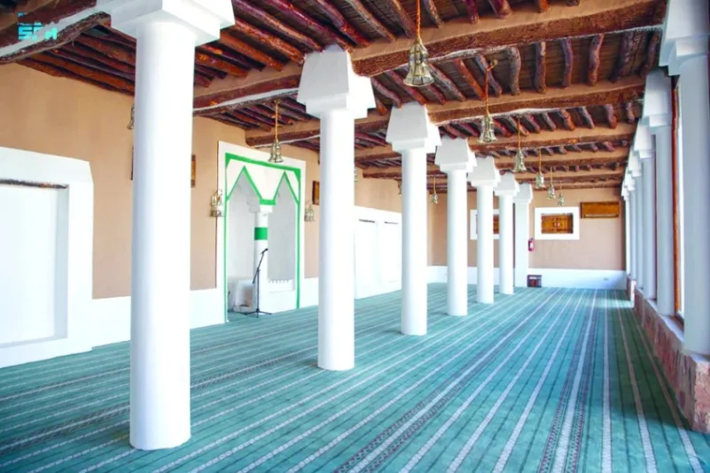ضمن مشروع ولي العهد لتطوير المساجد التاريخية.. مسجد قفار يتسع لـ 1400 مصل