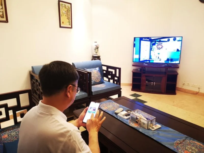 السفير الصيني يشارك في الحملة الوطنية للعمل الخيري عبر منصة "إحسان"