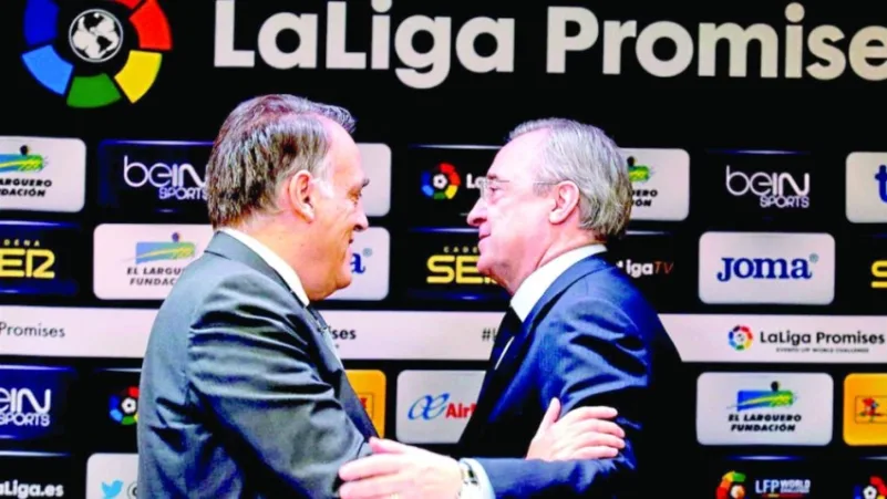 رئيس رابطة الدوري الإسباني: إنهم يدمرون كرة القدم