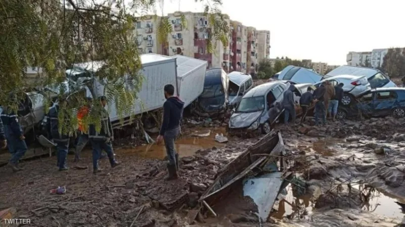 الجزائر : 7 قتلى ضحايا الأمطار الغزيرة في بني سليمان