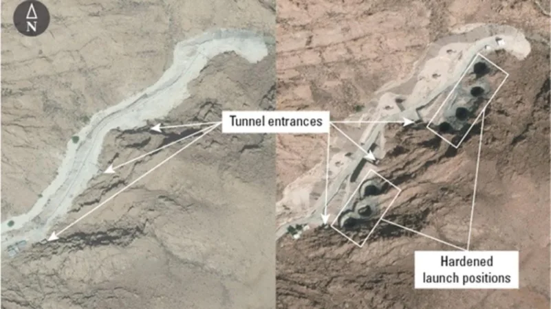 الأقمار الصناعية تكشف عن منشأة صواريخ جديدة في إيران