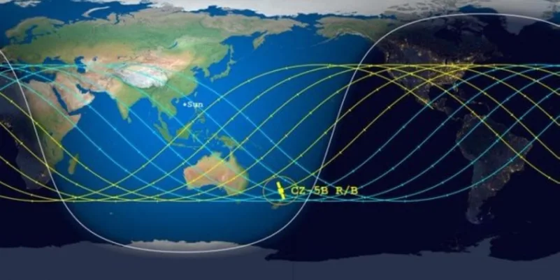 وكالة فضاء أمريكية تحدد "موعد ومكان" وصول الصاروخ الصيني إلى الأرض