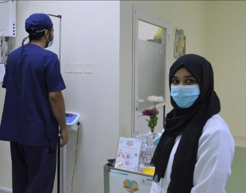 مستشفى اجياد مكة تفعل مبادرة ( نطمن ونطمنك )
