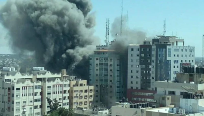 بعد تدمير إسرائيل مبنى يضم مكاتب وكالة اسوشييتد برس الأمريكية في غزة