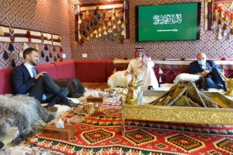 تظاهرة حب لبنانية للمملكة في منزل السفير السعودي