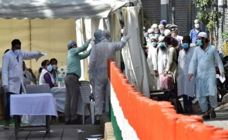الهند تسجل 257 ألف إصابة بكورونا خلال 24 ساعة