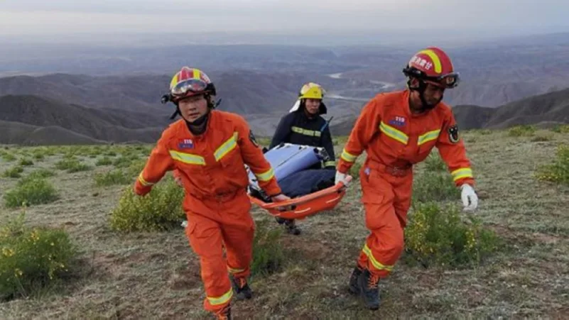 مصرع 20 شخصاً على الأقلّ خلال ماراثون جبلي في الصين بسبب عاصفة فجائية