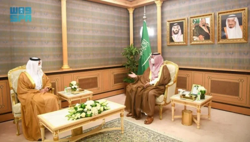 الأمير تركي بن محمد بن فهد يستقبل سفير الإمارات لدى المملكة