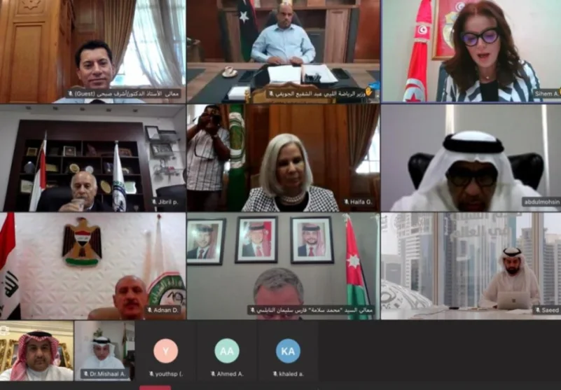 السحيباني يشارك في اجتماعات المكتب التنفيذي لوزراء الرياضة العرب