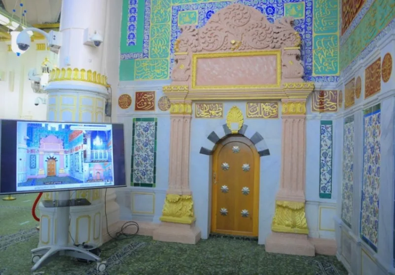 السديس يدشن مشروع سبيل زمزم بالمسجد النبوي وتحسين مدخل الباب القبلي