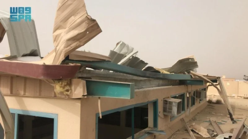 مدني عسير: سقوط مفخخة حوثية على مدرسة دون إصابات