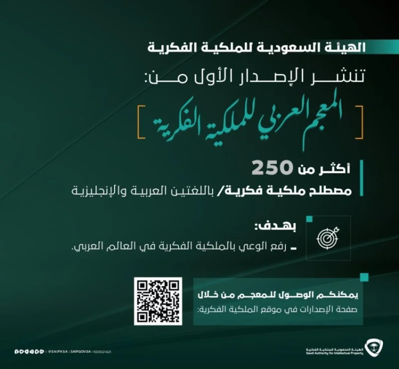 إصدار أول معجم عربي لرفع الوعي بالملكية الفكرية
