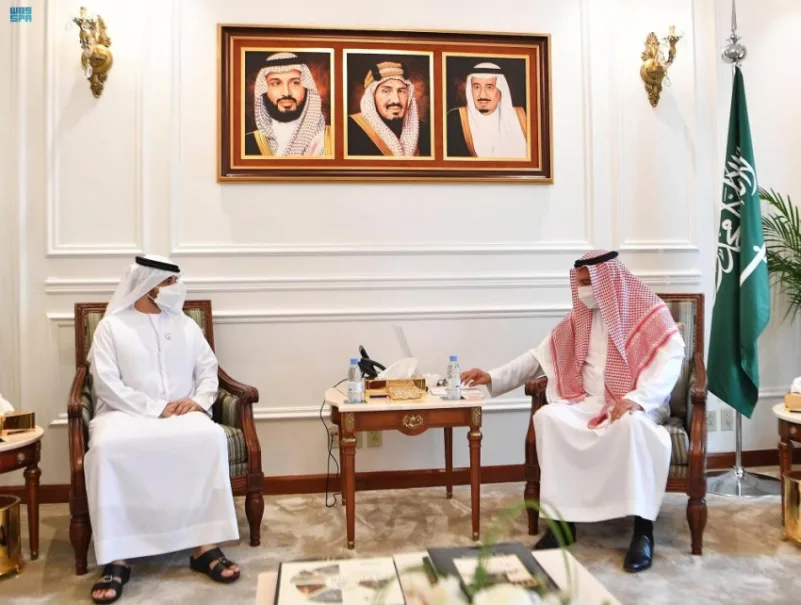 مدير فرع وزارة الخارجية بمنطقة مكة المكرمة يستقبل القنصل العام الإماراتي