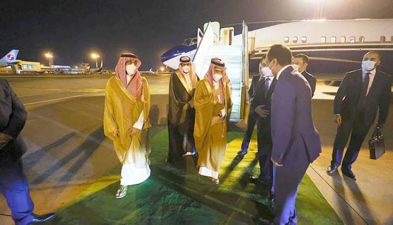 الأمير فيصل بن فرحان يصل أوزبكستان في زيارة رسمية