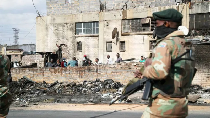 10 آلاف جندي لمواجهة أعمال العنف بجنوب أفريقيا