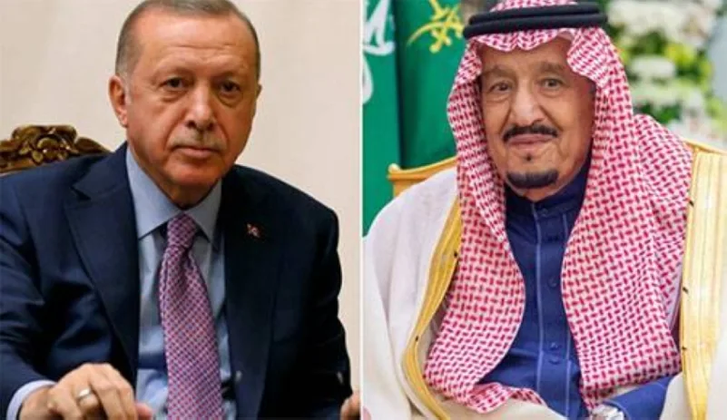 الملك يستعرض مع  أردوغان العلاقات الثنائية