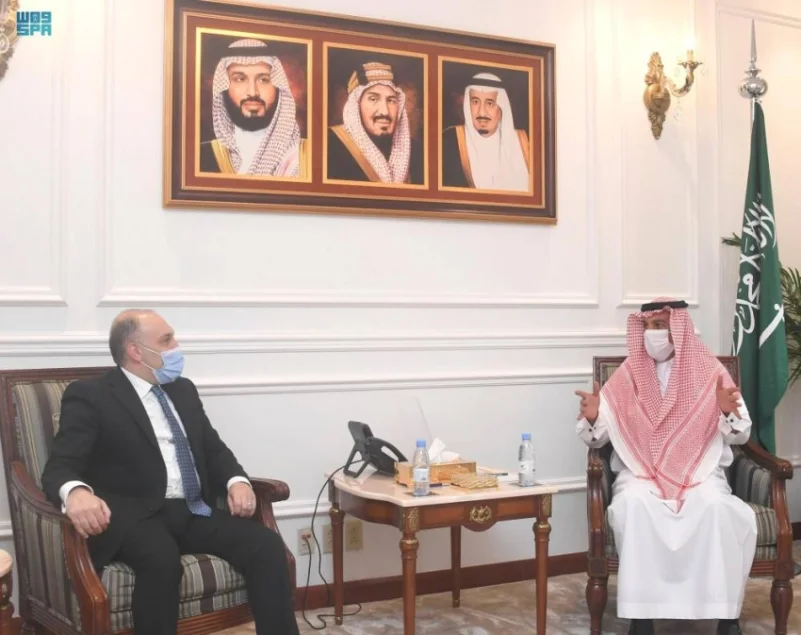 مدير عام فرع وزارة الخارجية بمنطقة مكة المكرمة يستقبل قنصل لبنان العام بجدة