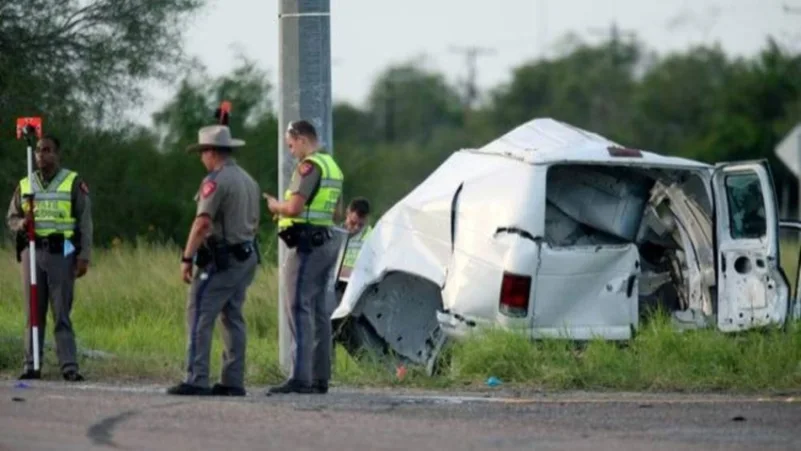 عشرة قتلى في حادث شاحنة صغيرة في تكساس