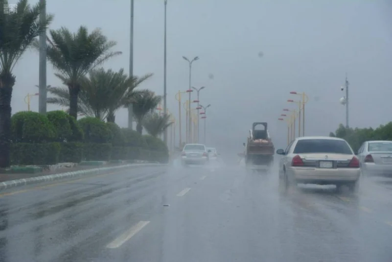 أمطار رعدية على 6 مناطق تشمل مكة والمدينة