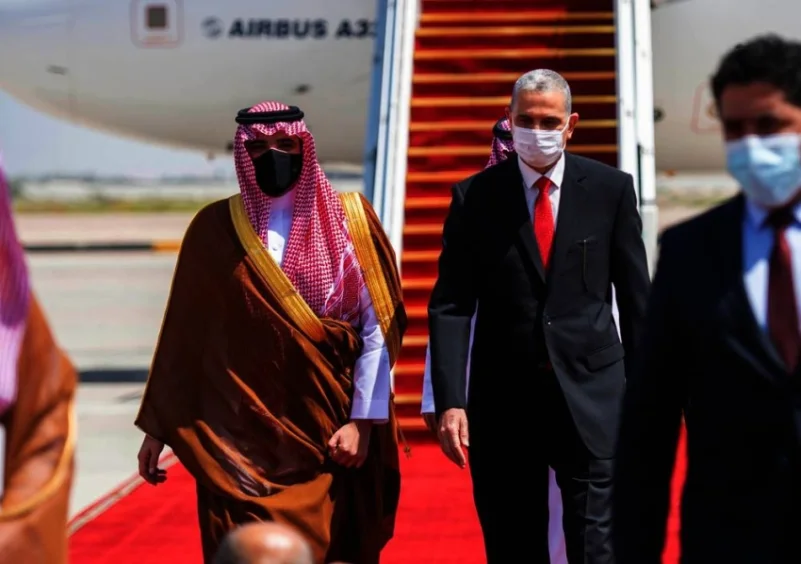 الأمير عبدالعزيز بن سعود يصل إلى العراق في زيارة رسمية