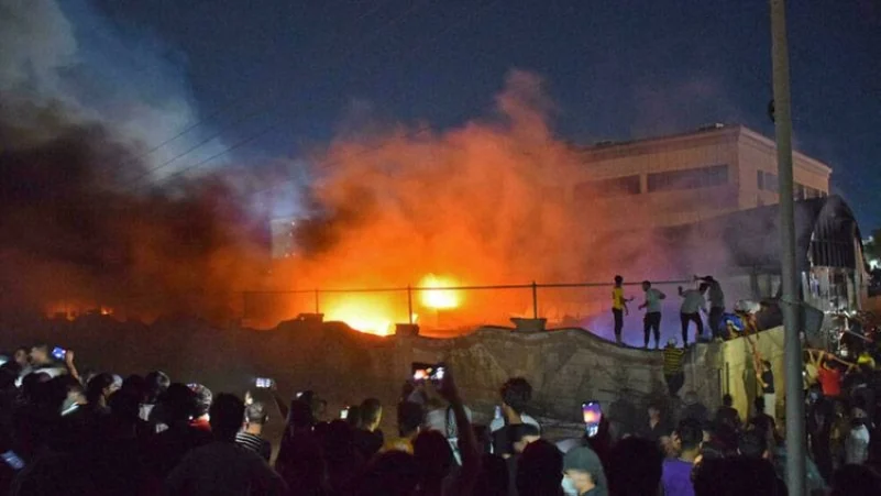 بالفيديو .. 14 قتيلا في حريق في مستشفى مرضى كوفيد بمقدونيا