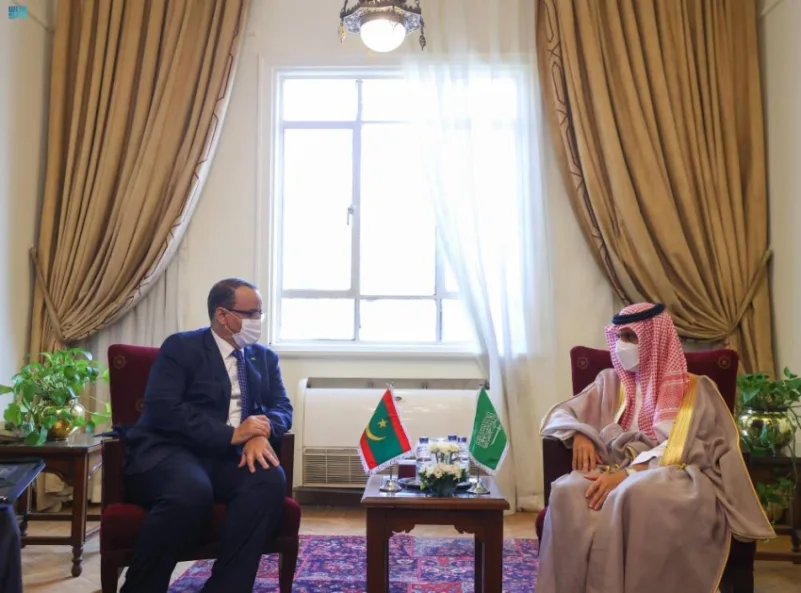 وزير الخارجية يناقش مع نظيره الموريتاني المستجدات الإقليمية والدولية 