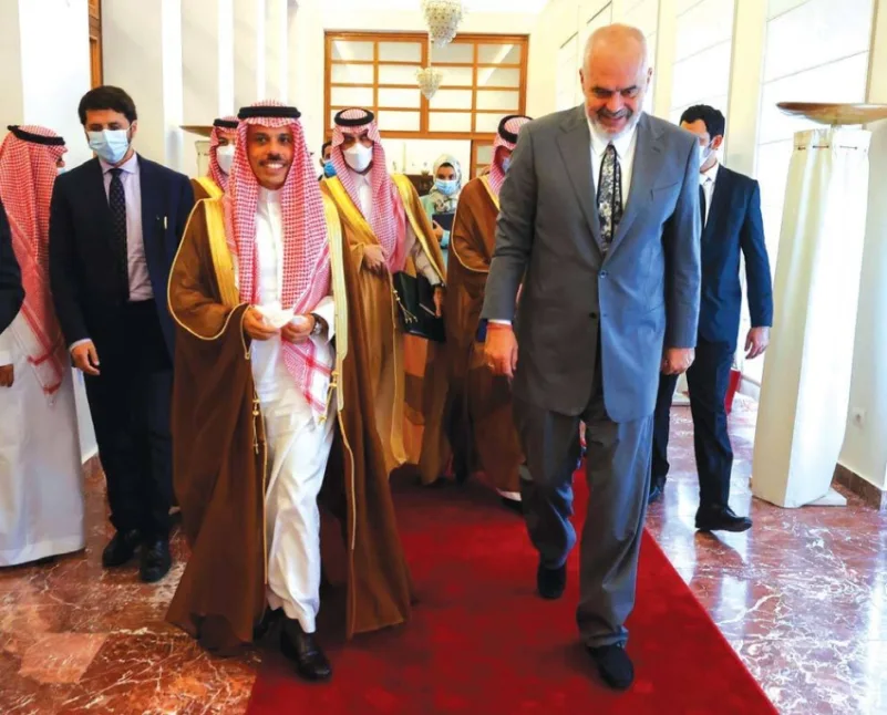 مباحثات سعودية ألبانية لدعم العلاقات وتوطيد الشراكة