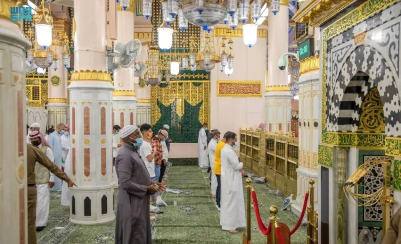 نقل نقاط الفرز بالمسجد النبوي إلى الساحة الجنوبية الغربية لتسهيل دخول الزوار