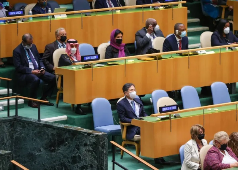 وزير الخارجية يترأس وفد المملكة في الجلسة 76 للأمم المتحدة