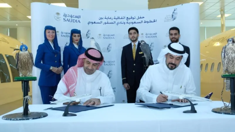 الخطوط السعودية شريك إستراتيجي وناقل رسمي لفعاليات "نادي الصقور"