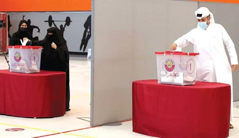 قطر صوتت لـ 30 عضوا في أول انتخابات لمجلس الشورى