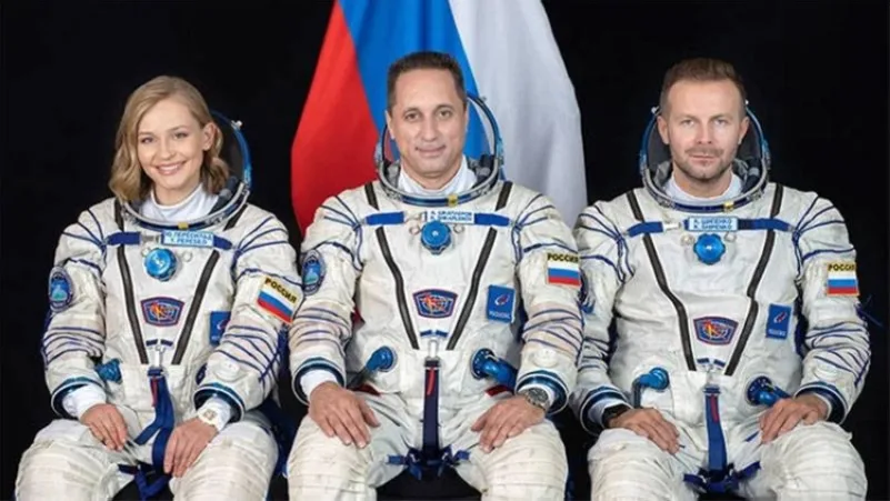 روسيا تصور أول فيلم في الفضاء