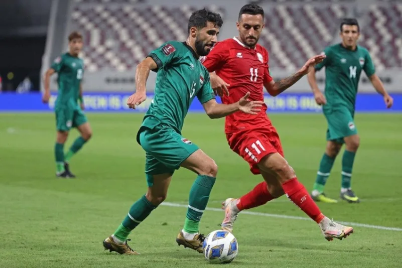 مونديال قطر: تعادل منتخبي لبنان والعراق سلبياً