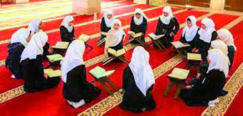 عودة التدريس في جميع حلقات تحفيظ القرآن بالمساجد