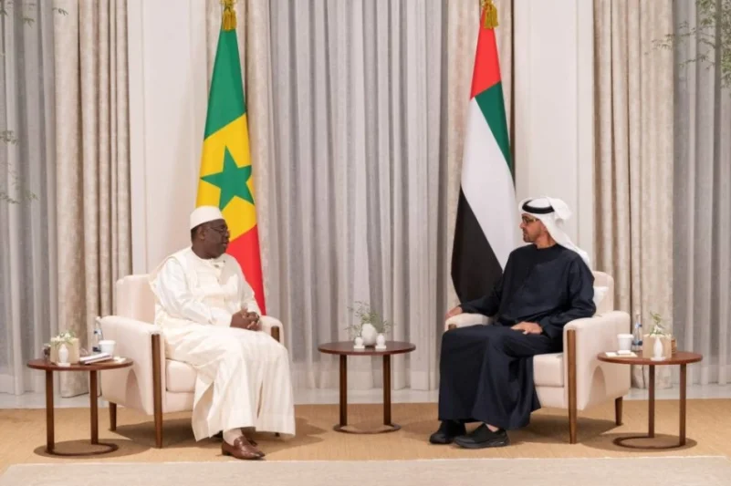ولي عهد أبوظبي يستعرض مع الرئيس السنغالي القضايا الإقليمية والدولية