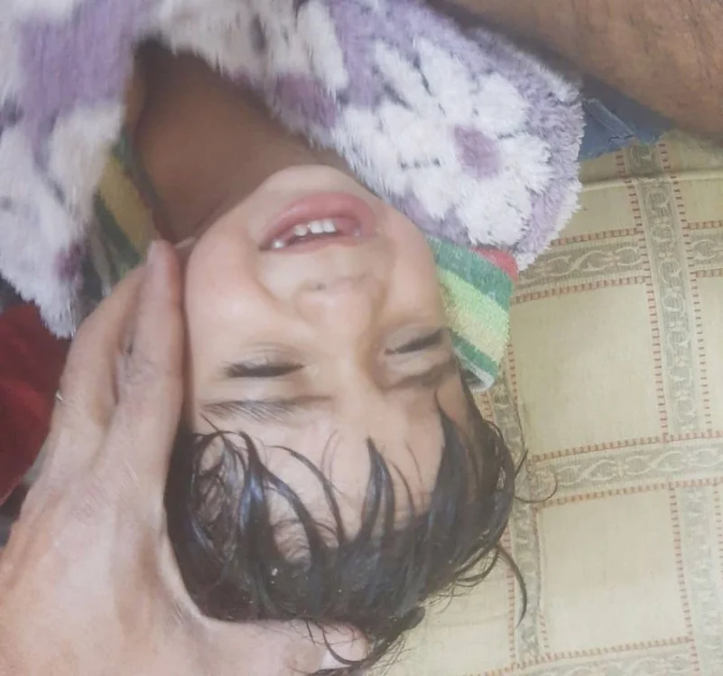 انقاذ طفل سقط في بئر بعمق 50 متر في العراق