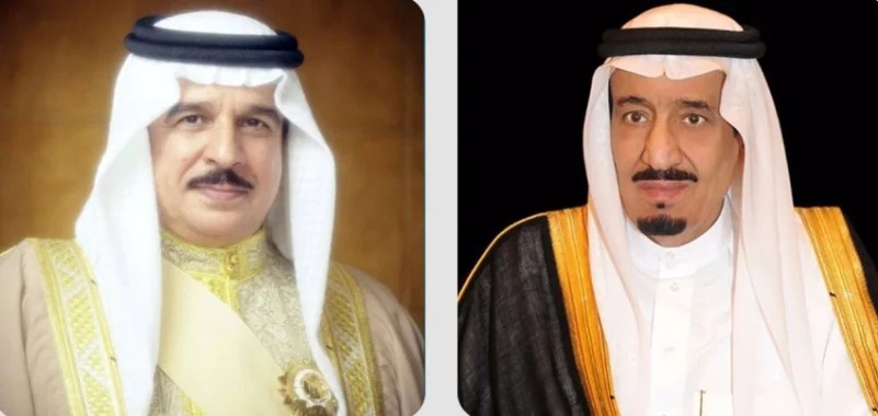 خادم الحرمين الشريفين يتلقى رسالة خطية من ملك البحرين