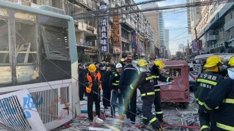 بالفيديو .. 3 قتلى على الأقل في انفجار غاز في الصين