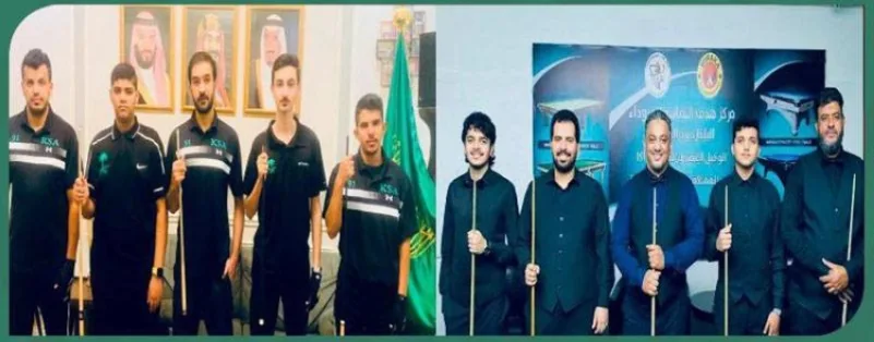 11 لاعبًا يمثلون أخضر البلياردو والسنوكر في البطولة العربية بدبي