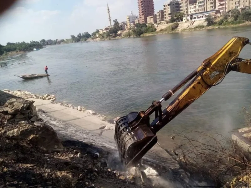 مصر : إزالة تعديات على النيل