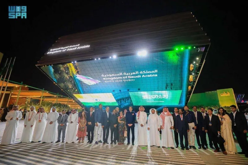 جناح المملكة في معرض "إكسبو 2020 دبي" يستقبل وفداً اقتصادياً هندياً