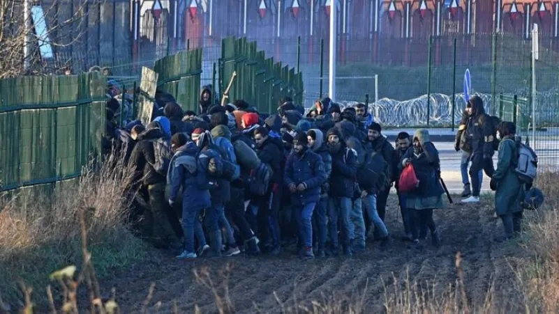 أزمة مهاجرين على حدود بيلاروس مع بولندا