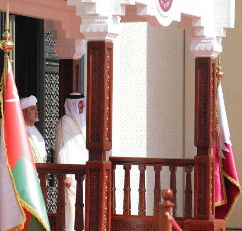 6 اتفاقيات تعاون يشهدها سلطان عمان وأمير قطر