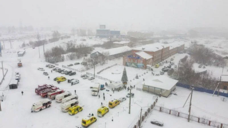 11 قتيلًا وعشرات المفقودين في حادث منجم سيبيريا