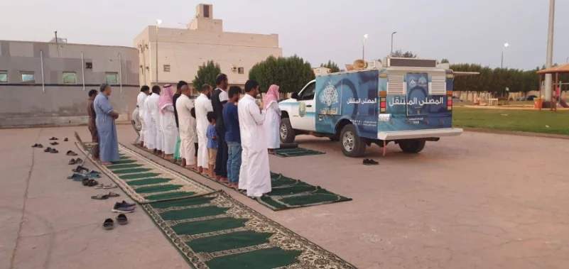 تفعيل المصلى المتنقل في محافظة بحرة
