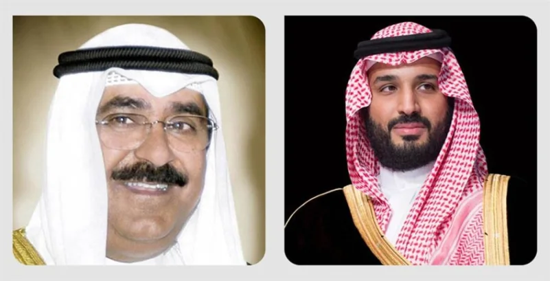 الأمير محمد بن سلمان يبعث رسالة خطية لولي عهد دولة الكويت