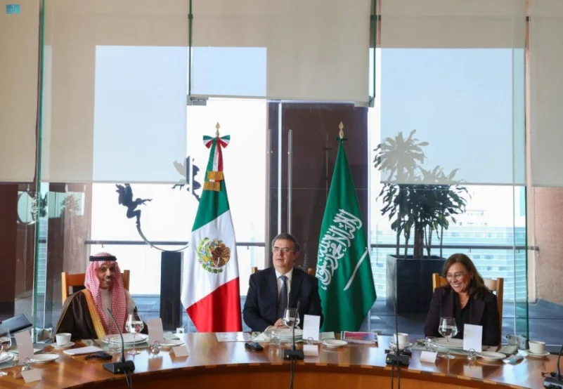 ابن فرحان يبحث مع وزير الخارجية ووزيرة الطاقة في المكسيك سبل تعزيز التعاون