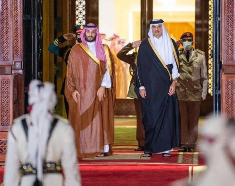 بيان سعودي قطري: تعزيز التعاون تجاه جميع القضايا والسعي لبلورة مواقف مشتركة