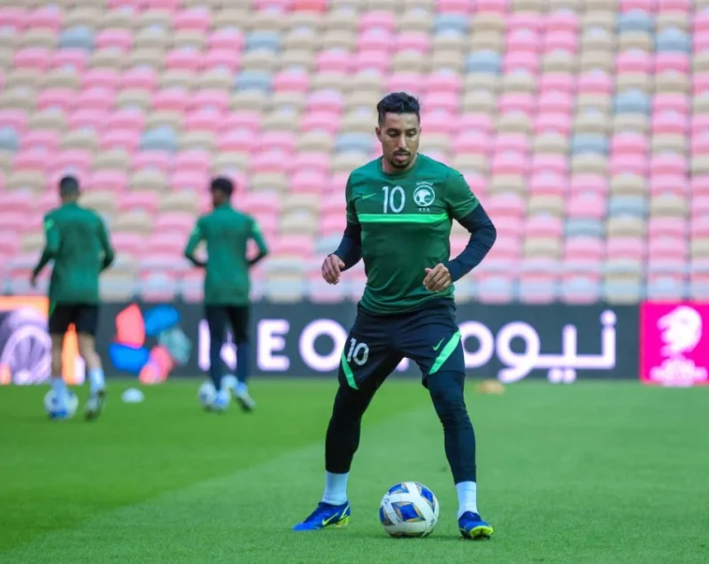 المنتخب السعودي يختتم استعداده لمواجهة عمان
