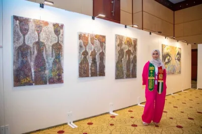 أماني غيث تمثل المملكة في مخيم الفن التابع لليونسكو أماني غيث تمثل المملكة في مخيم الفن التابع لليونسكو